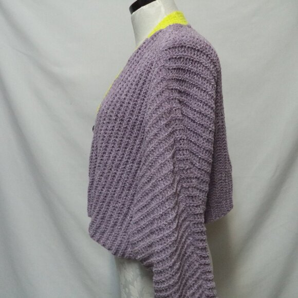 Urban Outfitters Chenille Cardigan sweater top cropped  NEW NWT Size Small Sm S - Picture 6 of 15